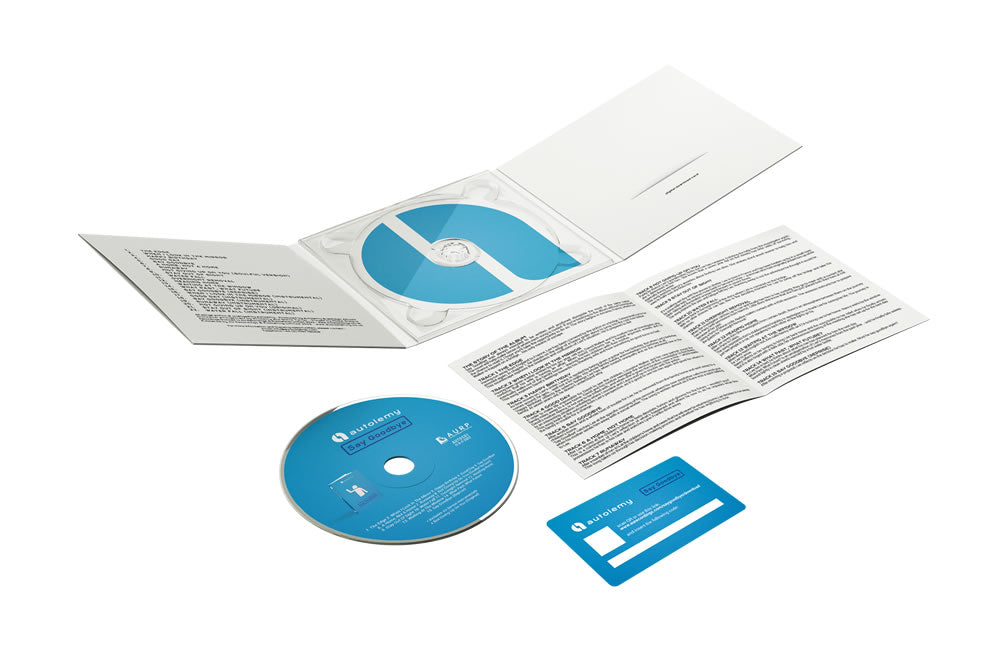 autolemy: Say Goodbye CD Album +Download Card