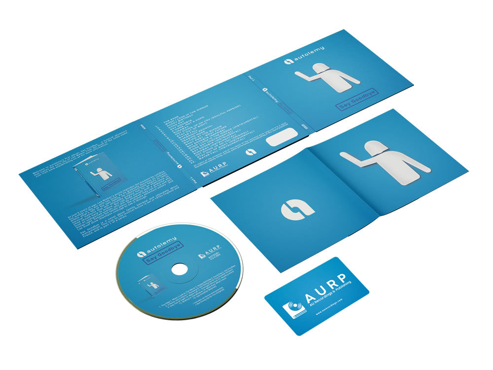 autolemy: Say Goodbye CD Album +Download Card